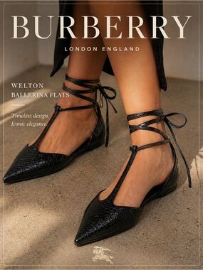 Burberry "Welton" Ballerina flats| Size 37